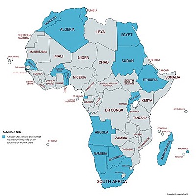 submitted NIRs in Africa